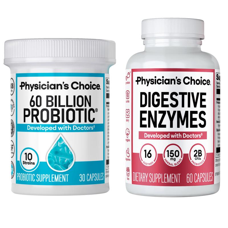 Digestive Enzymes & 60 Billion Probiotic