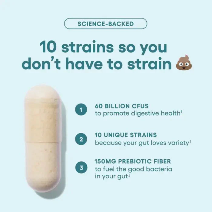 Digestive Enzymes & 60 Billion Probiotic