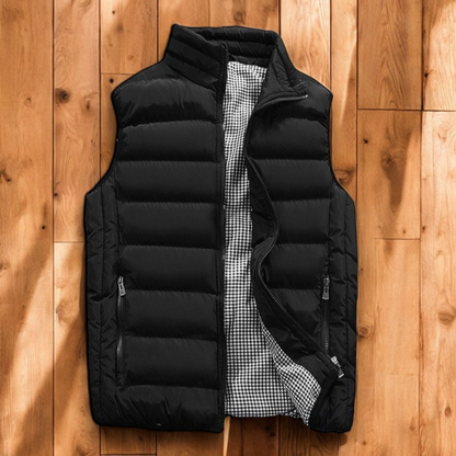 Urban Edge Quilted Puffer Vest