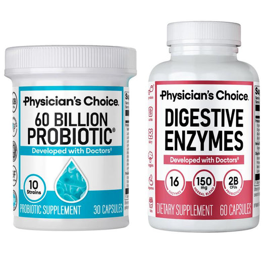 Digestive Enzymes & 60 Billion Probiotic