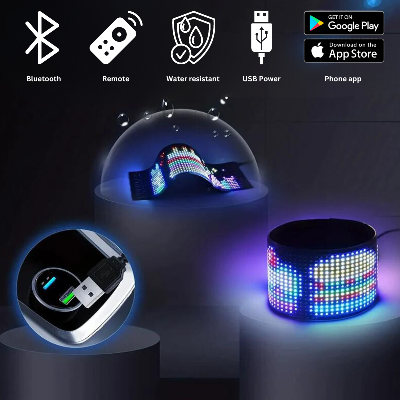 GlowRider™ - LED Display Panel For Car