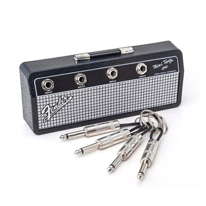 Wall mounting guitar amp key holder